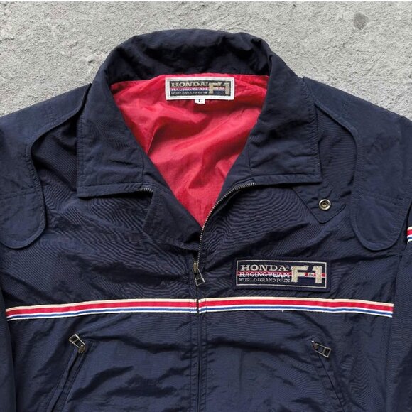Vintage Women Zipped Racing Jacket - Picture 1 of 5
